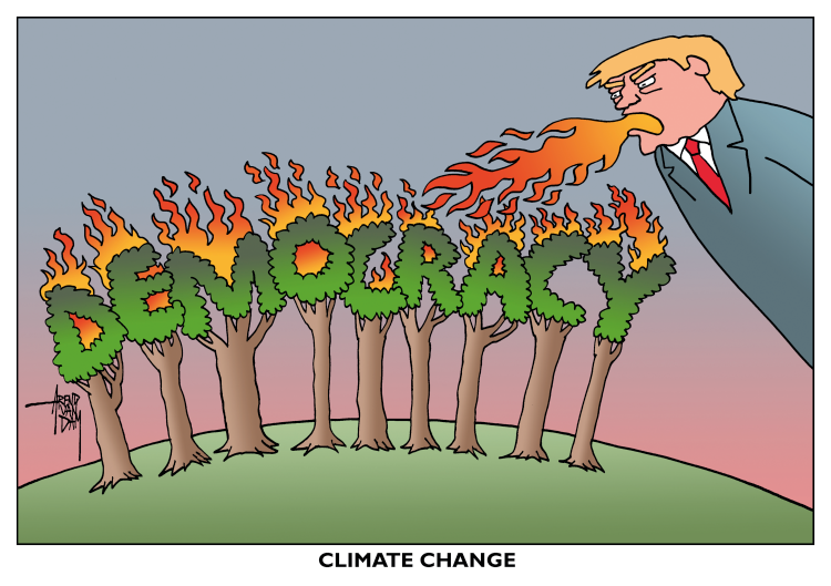 CLIMATE CHANGE AND TRUMP