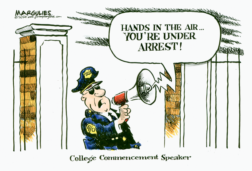 COLLEGE COMMENCEMENT SPEAKER