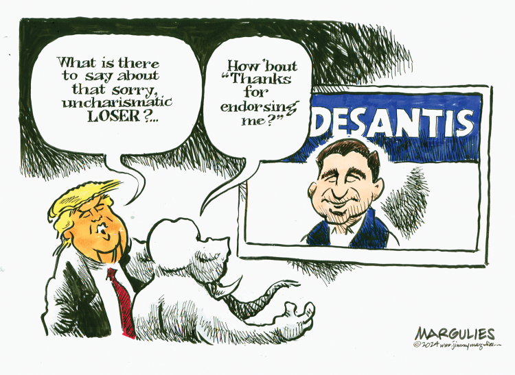 DESANTIS ENDORSES TRUMP