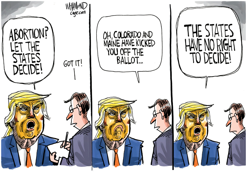 STATE'S RIGHTS V WOMEN'S RIGHTS