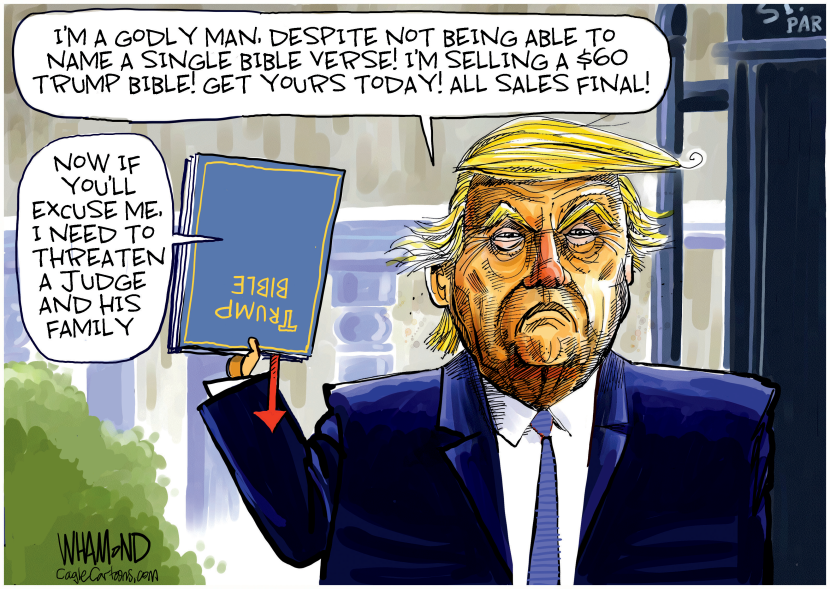 TRUMP BIBLE GRIFT