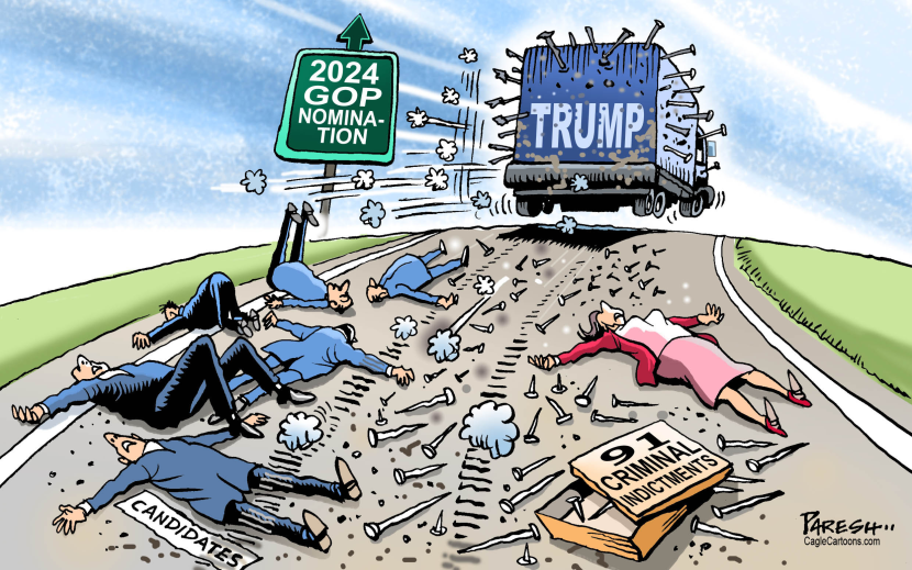 TRUMP FOR NOMINATION