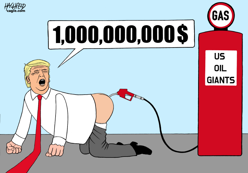 TRUMP HOPES FOR ONE BILLION