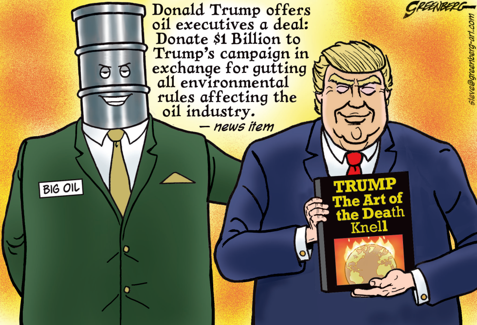TRUMP OIL DEAL