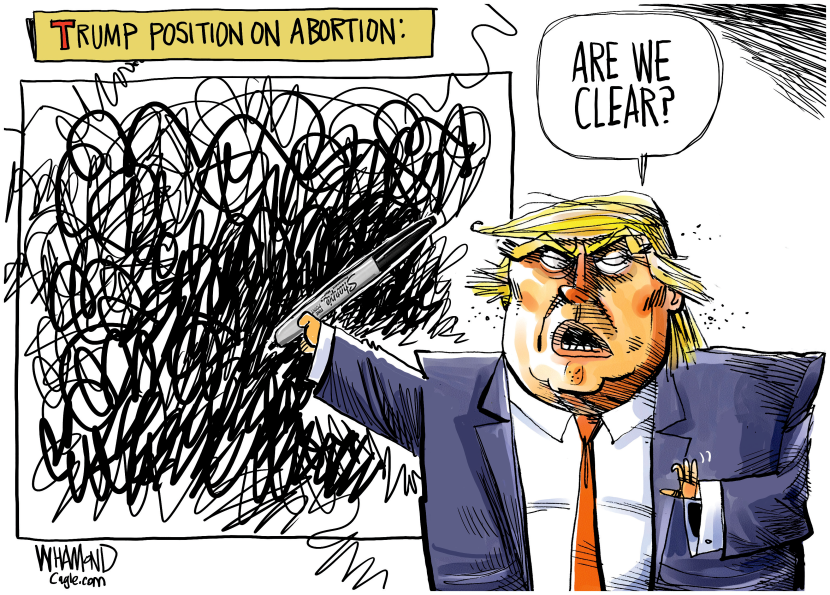 TRUMP'S ABORTION POSITION