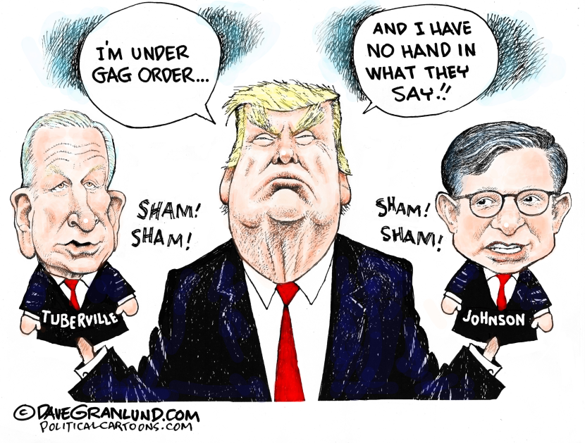 TRUMP TRIAL GAG ORDER