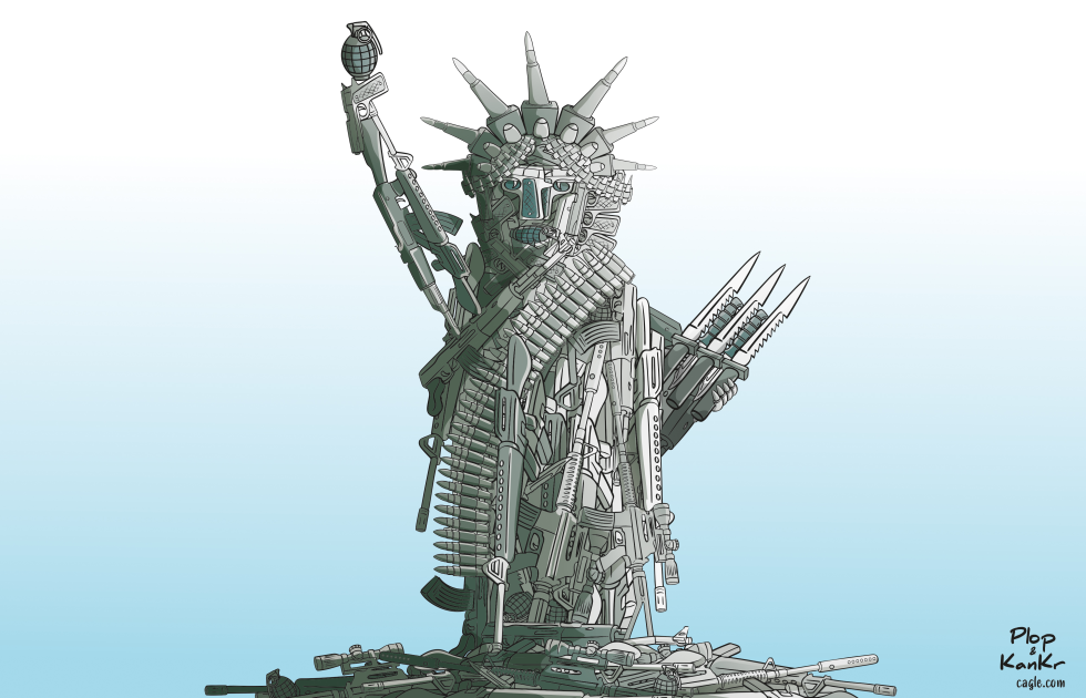 LIBERTY MURDERING THE WORLD