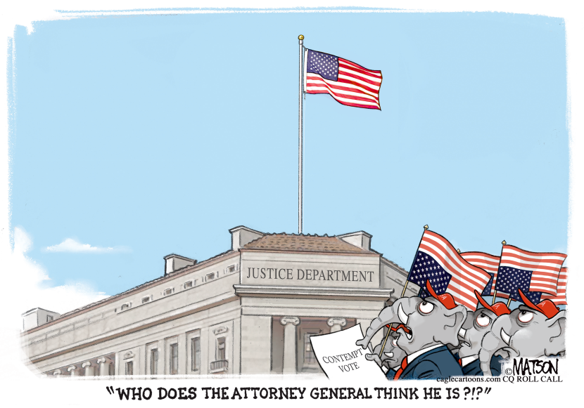 REPUBLICAN VOTE ON CONTEMPT OF JUSTICE